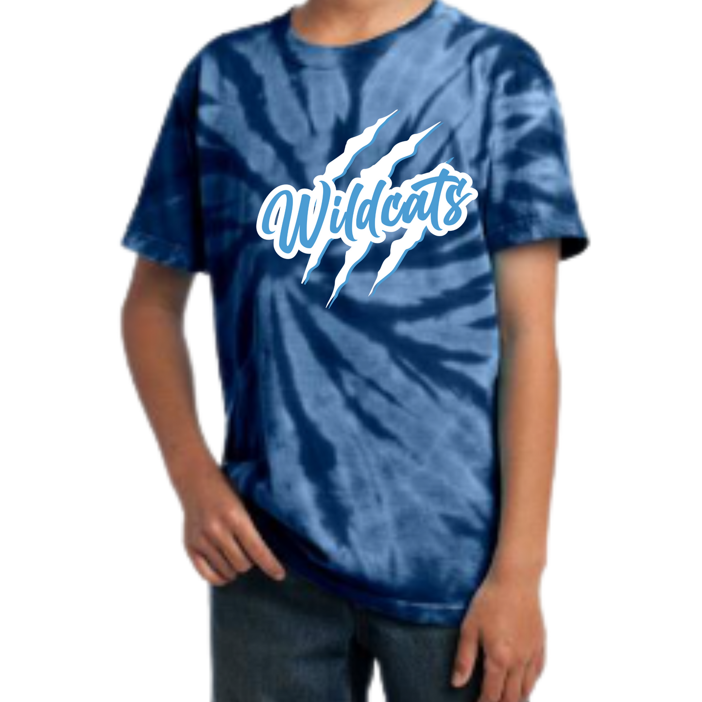 Wildcats Tie Dye Tee