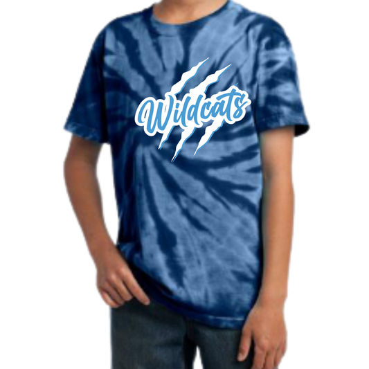 Wildcats Tie Dye Tee